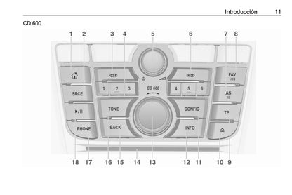 Opel Meriva Manual de infoentretenimiento 2014 - 2017