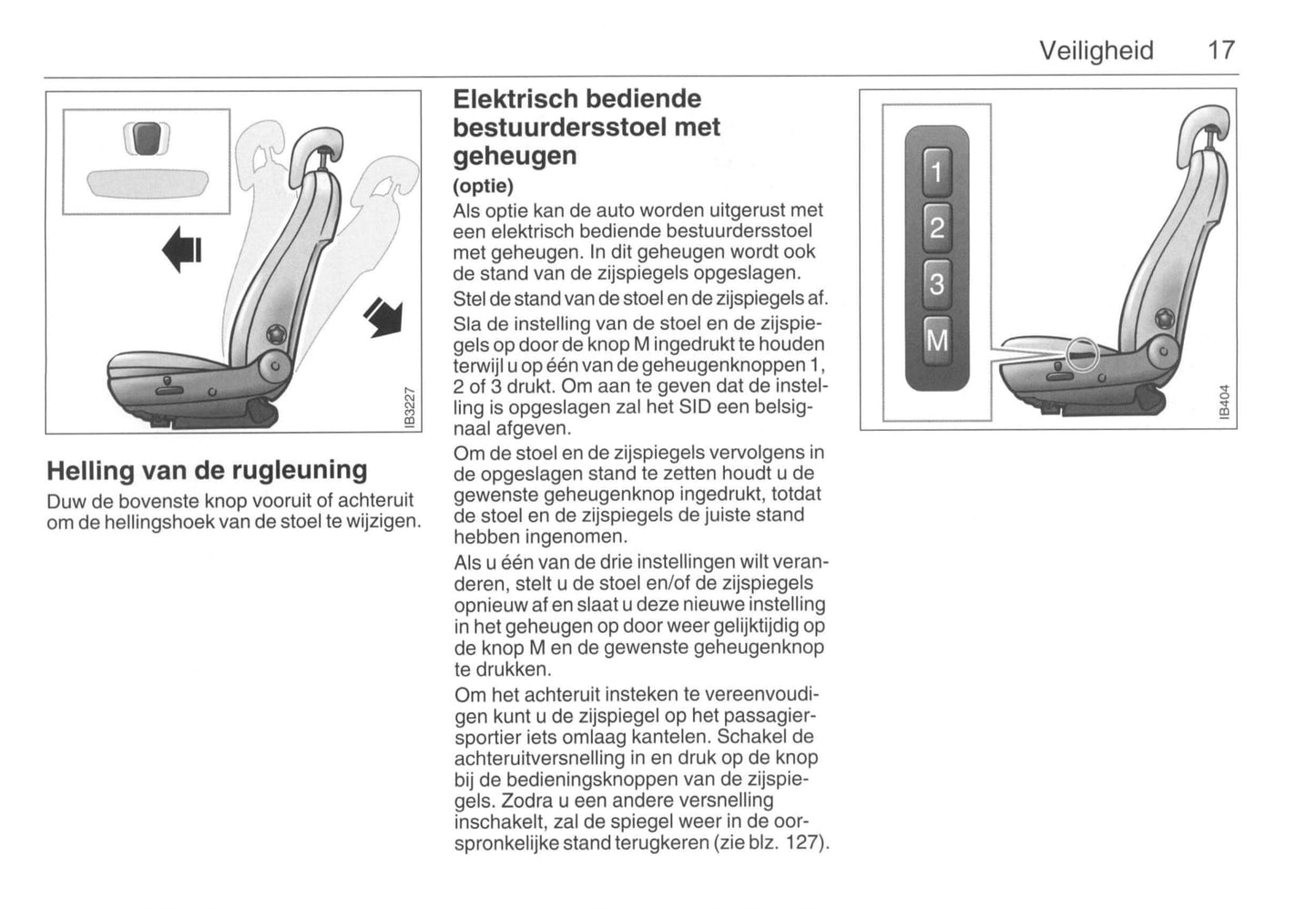 2001-2005 Saab 9-5 Bedienungsanleitung | Niederländisch