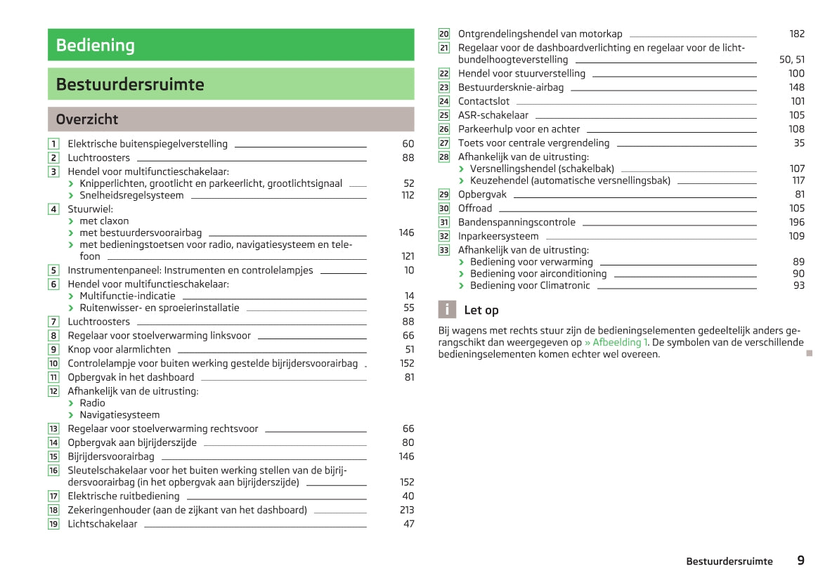 2009-2013 Skoda Yeti Bedienungsanleitung | Niederländisch