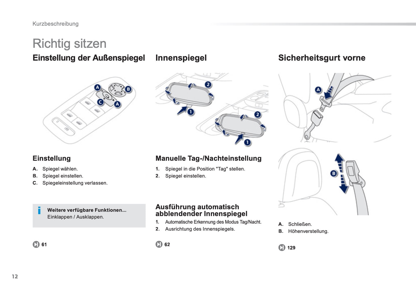 2016-2018 Peugeot 2008 Owner's Manual | German