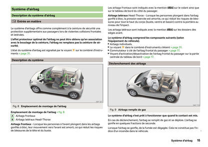 2017-2020 Skoda Citigo Bedienungsanleitung | Französisch