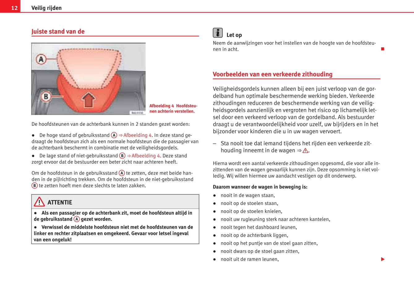 2012-2015 Seat Ibiza Owner's Manual | Dutch