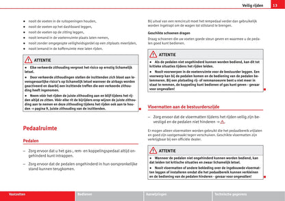 2014-2015 Seat Ibiza Owner's Manual | Dutch