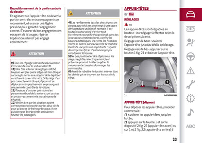 2018-2019 Alfa Romeo Giulia Owner's Manual | French