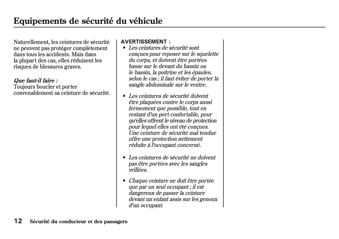 2007-2008 Honda Jazz Owner's Manual | French