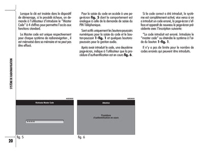 Alfa Romeo Brera Connect Nav-Connect Nav+ Guide d'utilisation 2006 - 2011