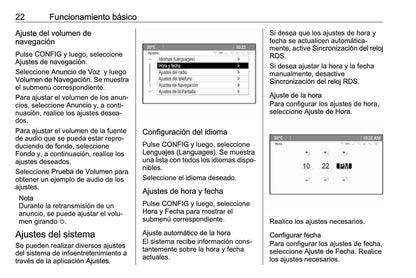 Opel Cascada Manual de infoentretenimiento 2013 - 2018