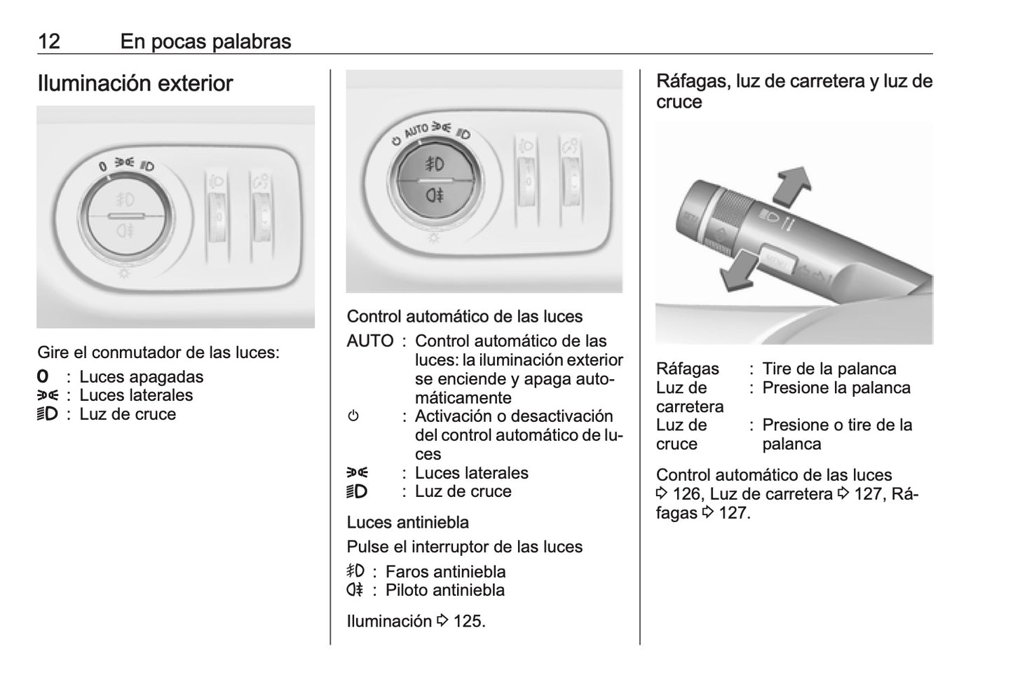 2016-2017 Opel Meriva Owner's Manual | Spanish