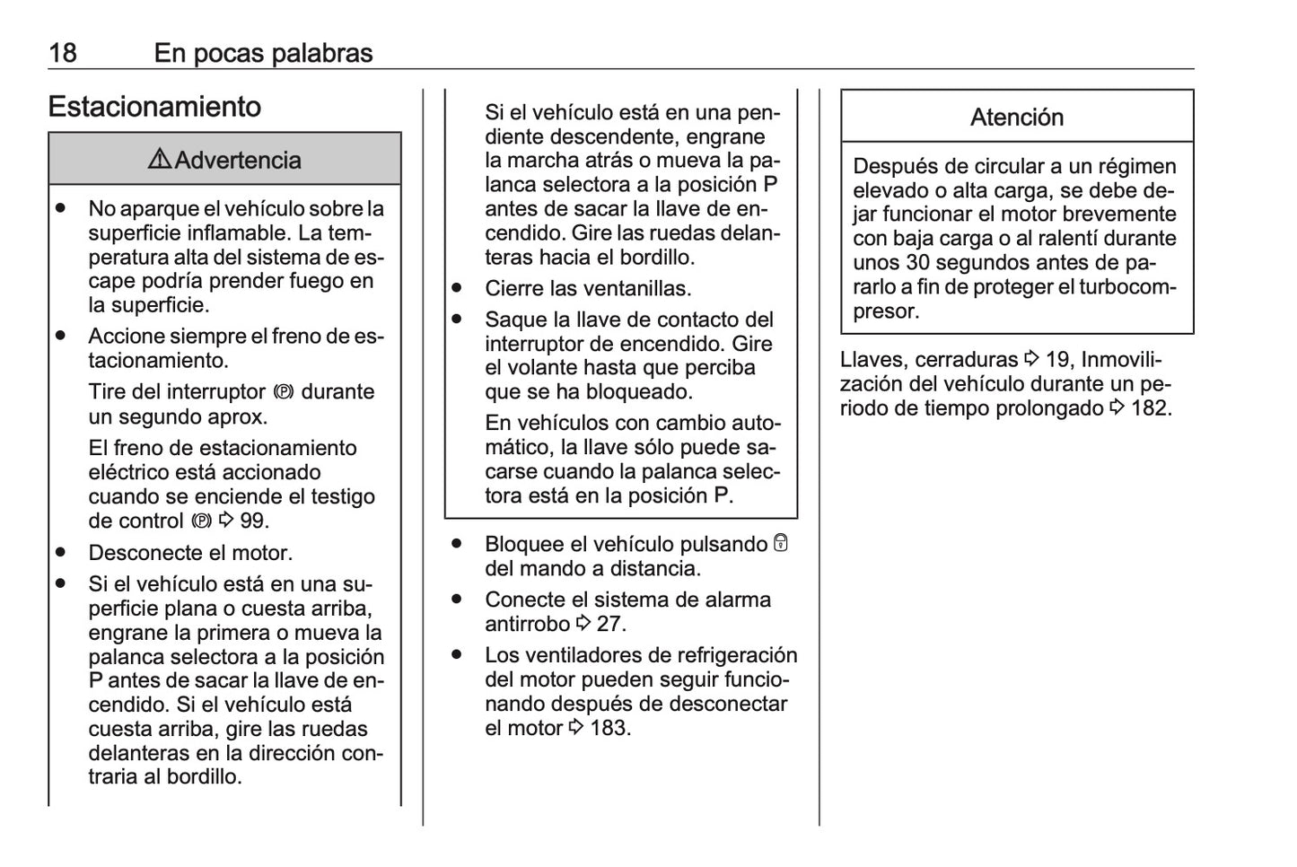 2016-2017 Opel Meriva Owner's Manual | Spanish