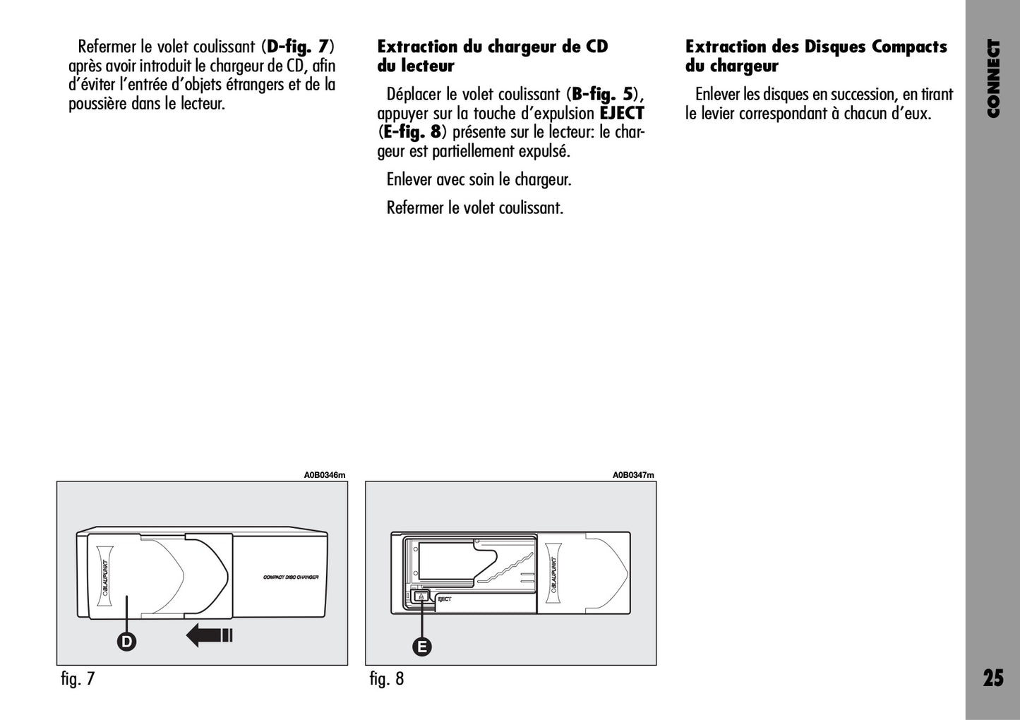 Alfa Romeo Connect-Navigateur-Connect Nav  Guide d'utilisation 2004 - 2007