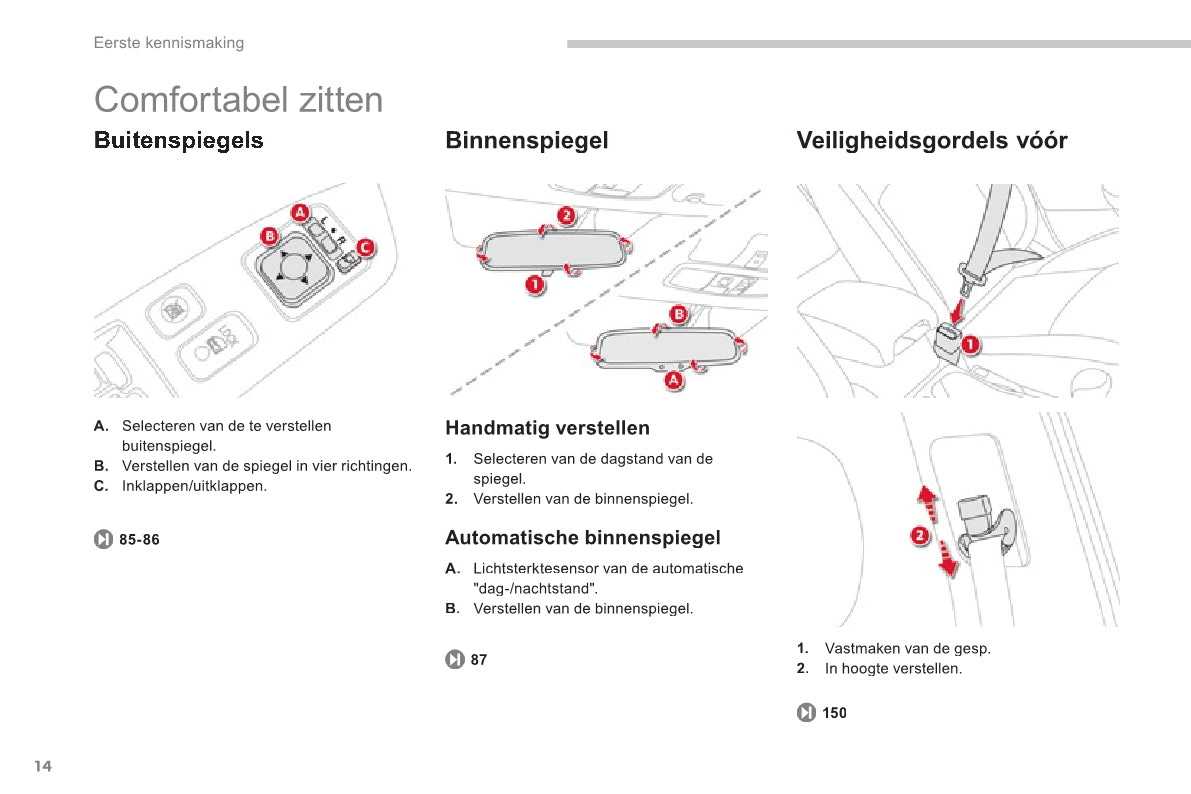 2011-2013 Citroën C4 Aircross Owner's Manual | Dutch