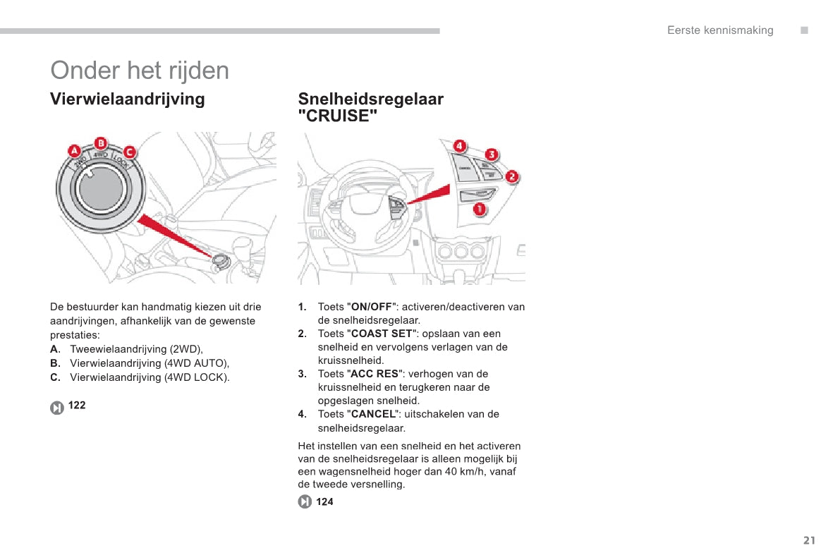 2011-2013 Citroën C4 Aircross Owner's Manual | Dutch