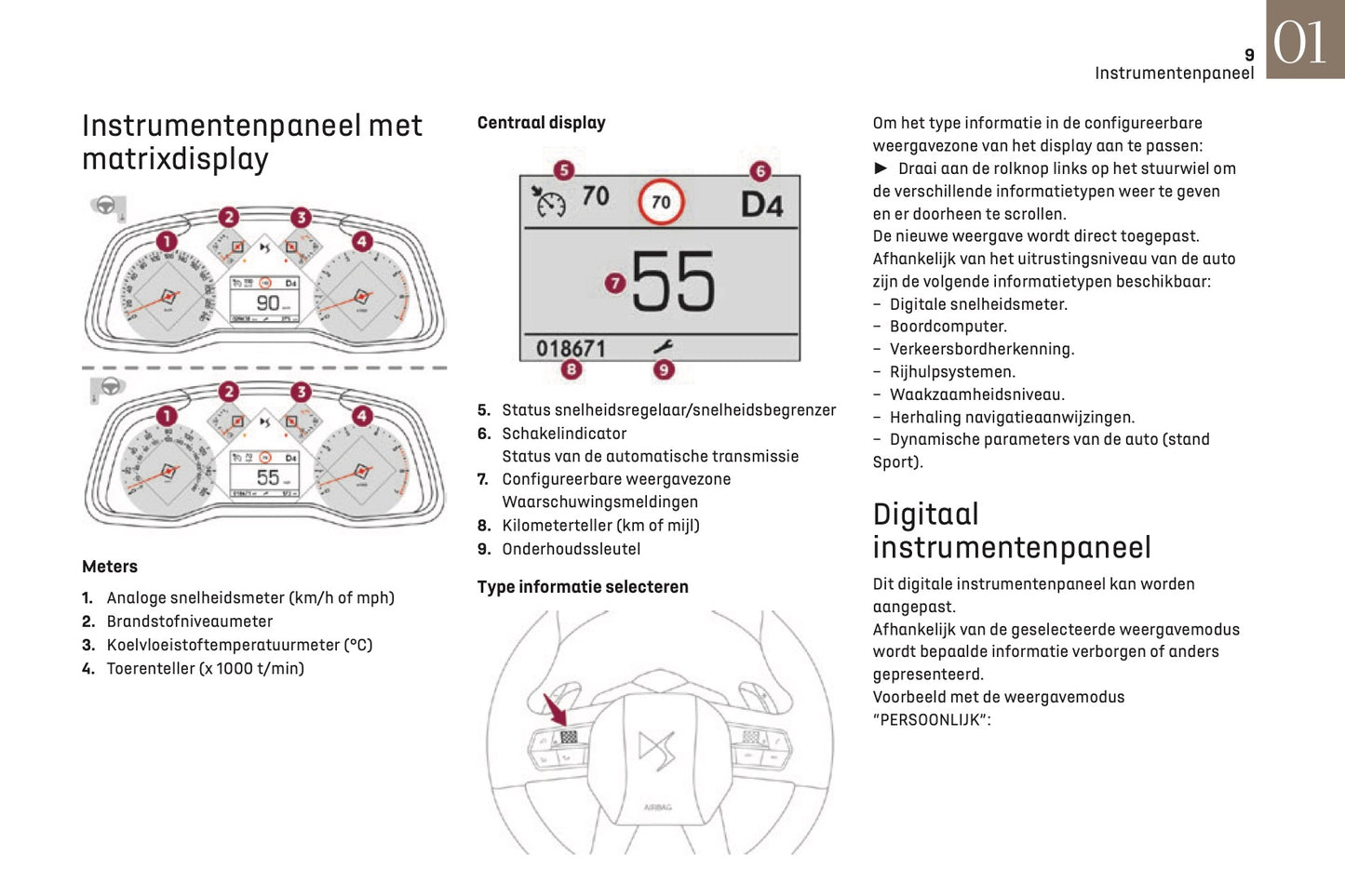 2019-2021 DS Automobiles DS 7 Crossback/DS 7 Crossback E-Tense Owner's Manual | Dutch