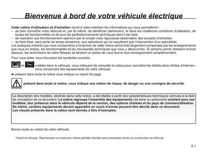 2022-2023 Renault Mégane Owner's Manual | French