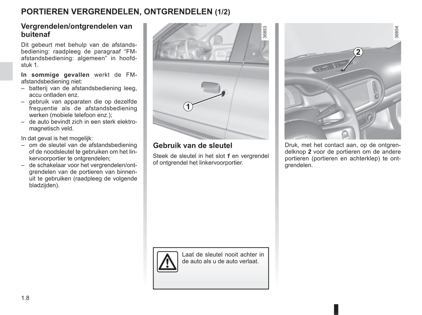 2015-2016 Renault Twingo Bedienungsanleitung | Niederländisch