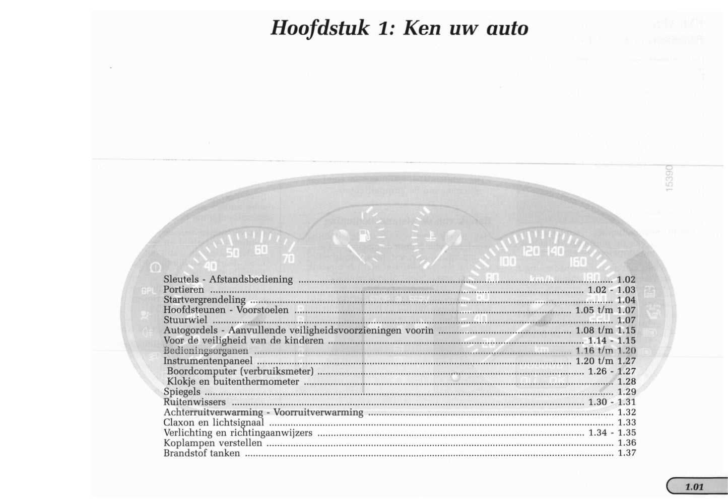 1998-1999 Renault Mégane Coupé Bedienungsanleitung | Niederländisch