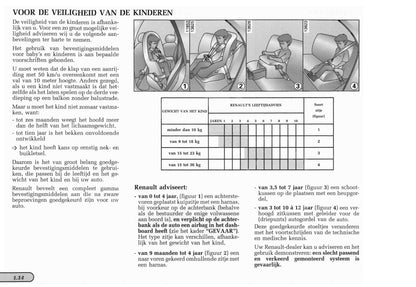 1998-1999 Renault Mégane Coupé/Mégane Coach Owner's Manual | Dutch