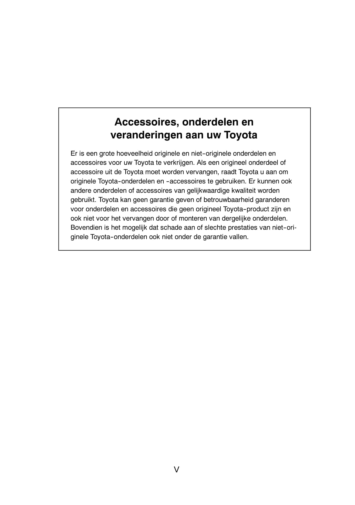 2009-2010 Toyota RAV4 Owner's Manual | Dutch
