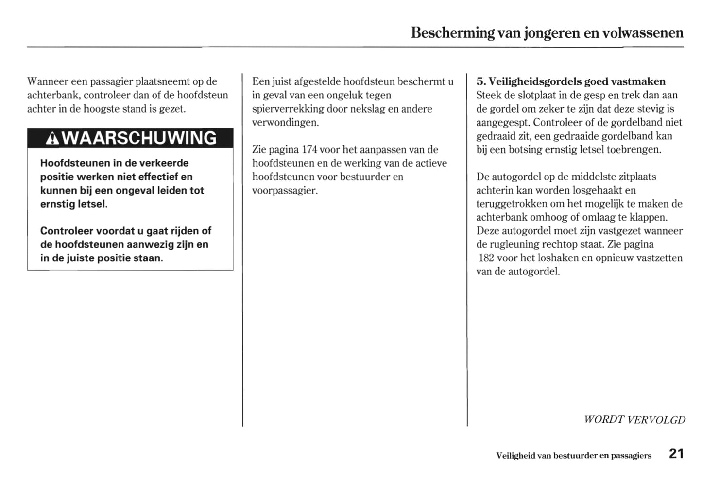 2010-2011 Honda CR-V Owner's Manual | Dutch