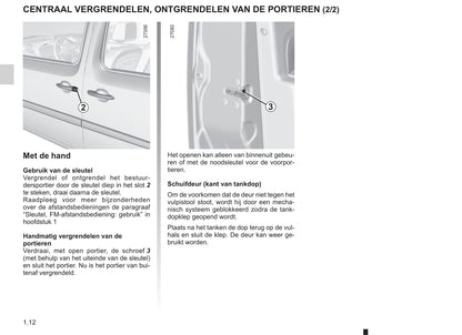 2003-2004 Renault Kangoo Bedienungsanleitung | Niederländisch