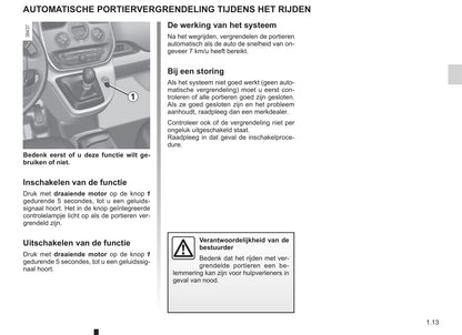 2003-2004 Renault Kangoo Bedienungsanleitung | Niederländisch