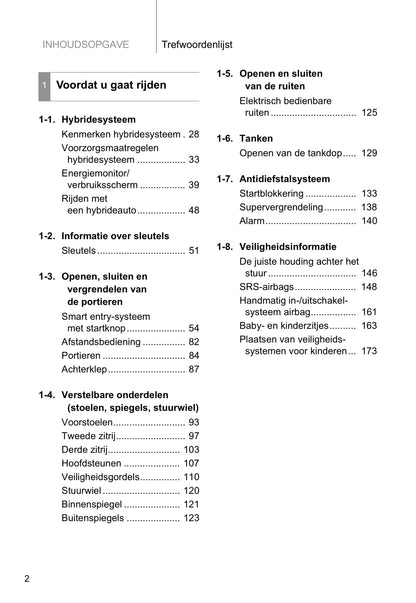 2013-2014 Toyota Prius Wagon Bedienungsanleitung | Niederländisch