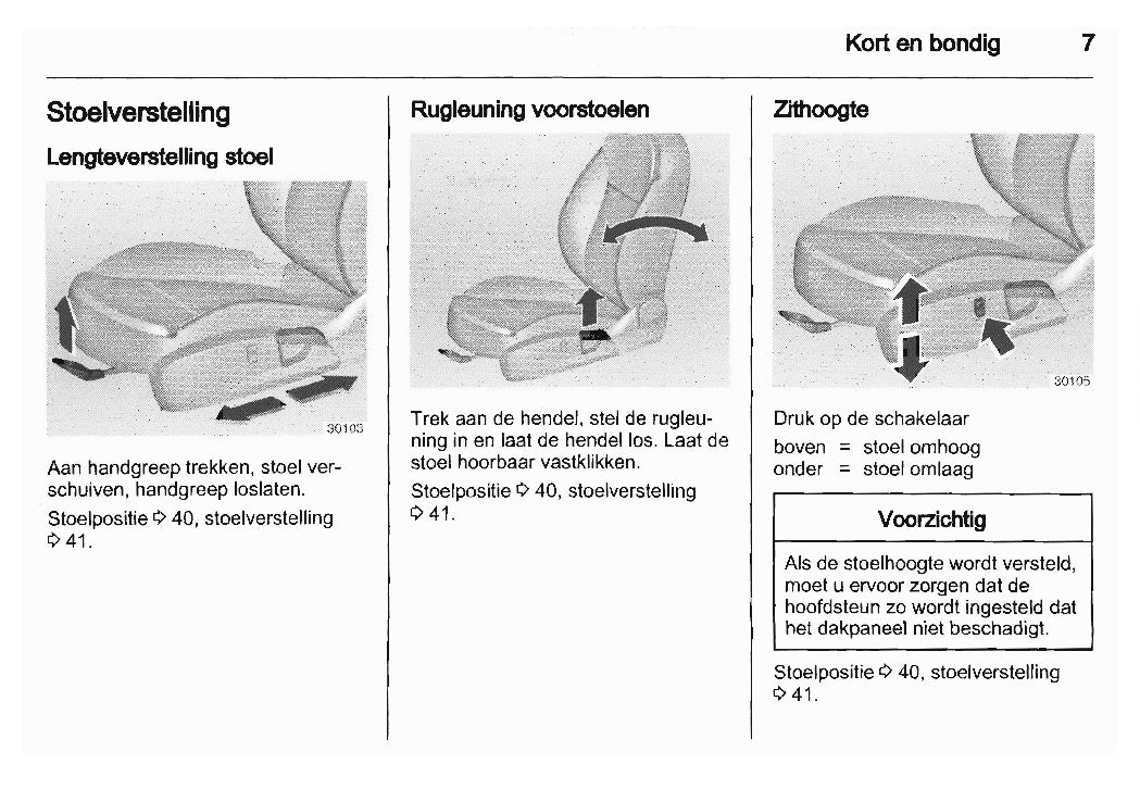 2010-2012 Saab 9-5 Owner's Manual | Dutch