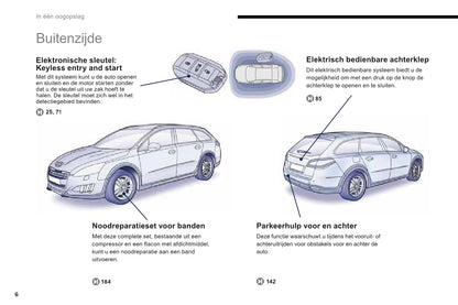 2013-2014 Peugeot 508 RXH Bedienungsanleitung | Niederländisch