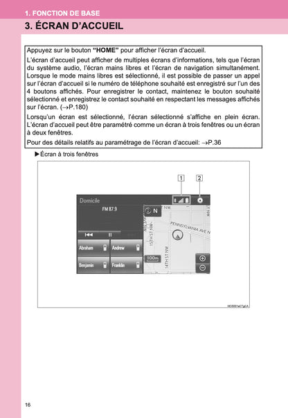 Toyota 4Runner Systéme De Navigation Et De Multimédia Guide d'utilisation 2013 - 2018