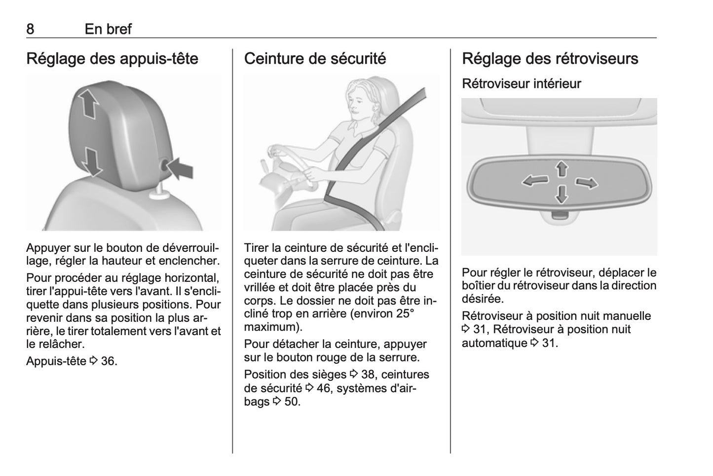 2016-2017 Opel Meriva Owner's Manual | French