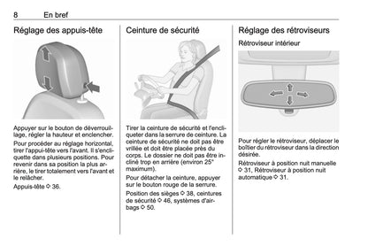 2016-2017 Opel Meriva Owner's Manual | French