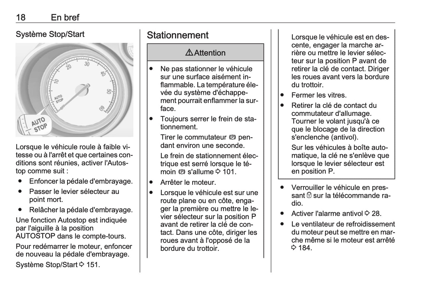 2016-2017 Opel Meriva Owner's Manual | French