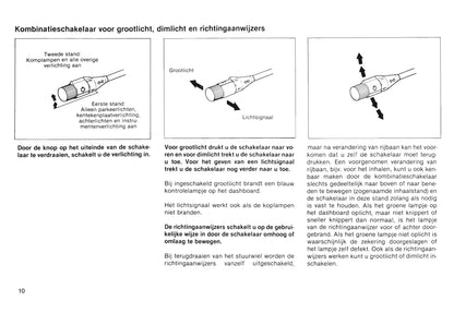 1985-1986 Toyota Starlet Bedienungsanleitung | Niederländisch