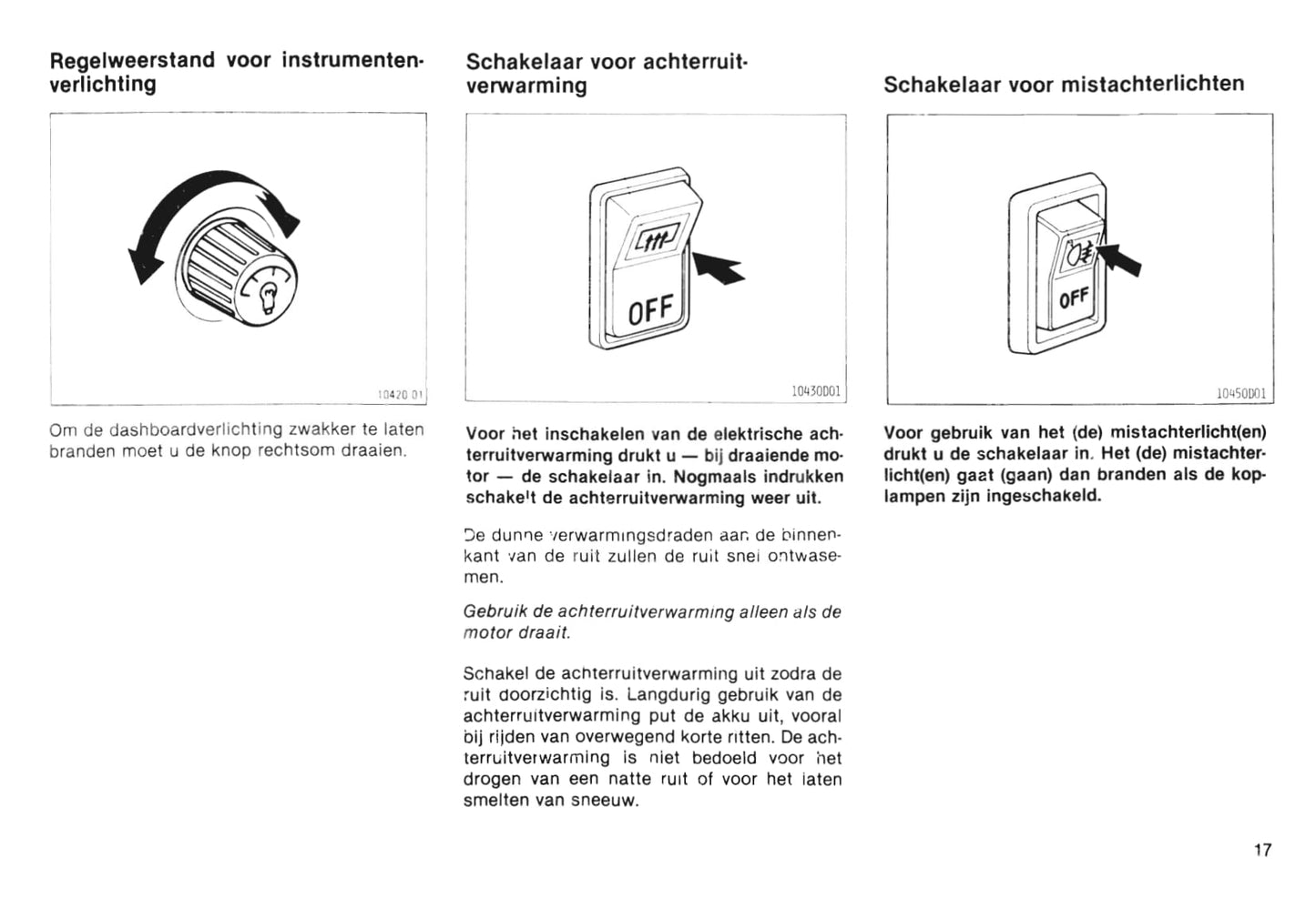 1985-1986 Toyota Starlet Owner's Manual | Dutch