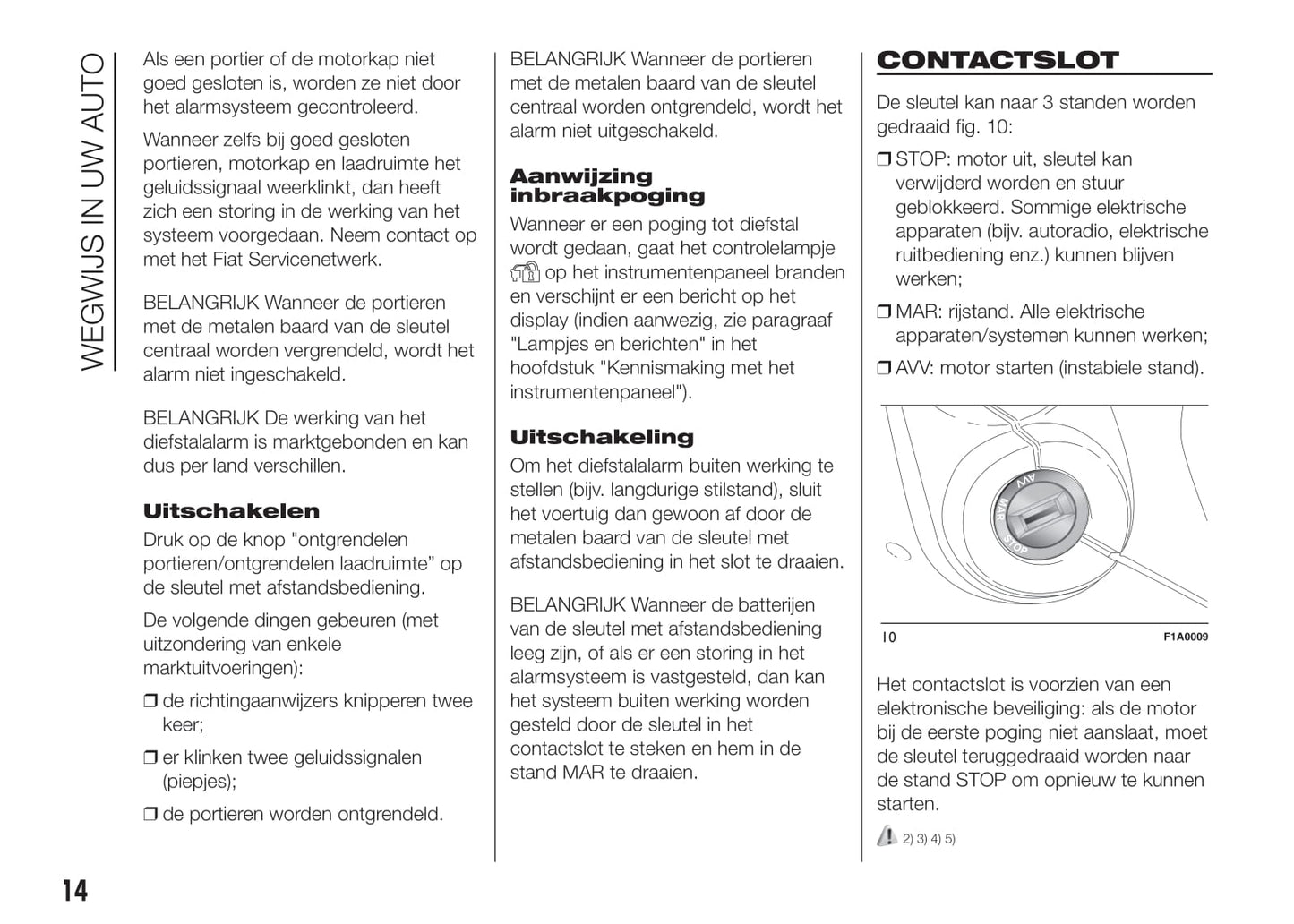 2014-2015 Fiat Ducato Bedienungsanleitung | Niederländisch