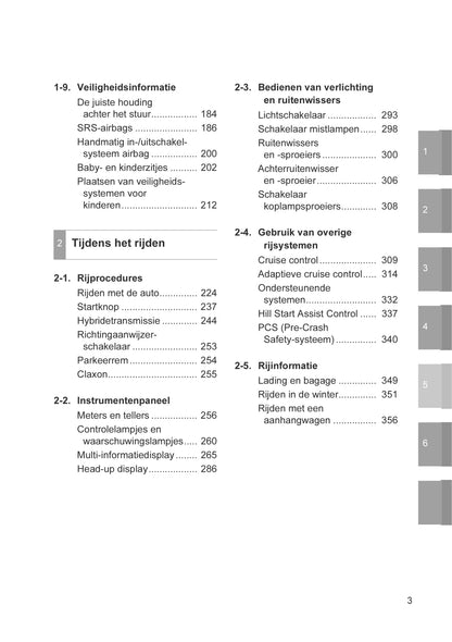 2012-2014 Toyota Prius Plug-in Hybrid Owner's Manual | Dutch