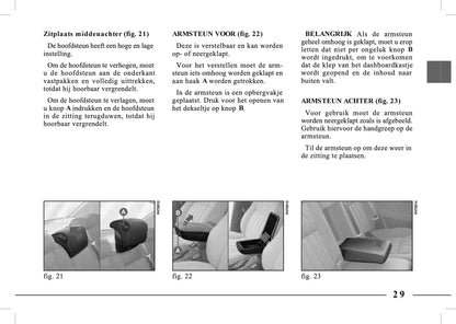 1995-2005 Lancia Lybra Bedienungsanleitung | Niederländisch