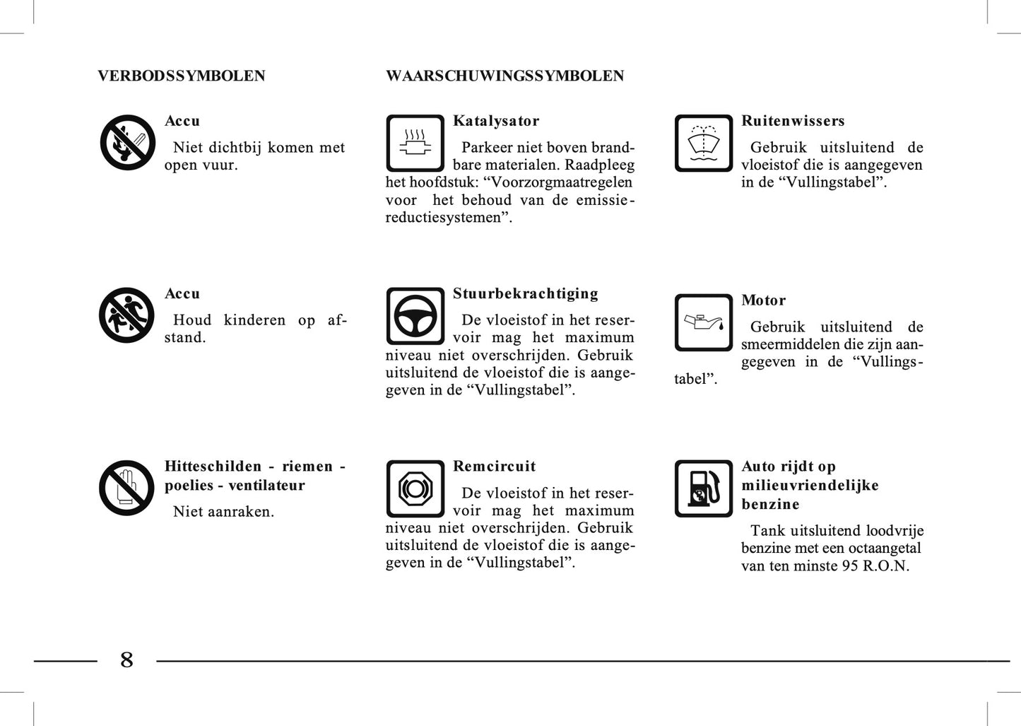 1995-2005 Lancia Lybra Bedienungsanleitung | Niederländisch