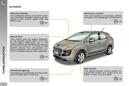 2012-2013 Peugeot 3008 Owner's Manual | English