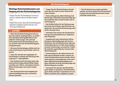 2020 Seat Leon Owner's Manual | German