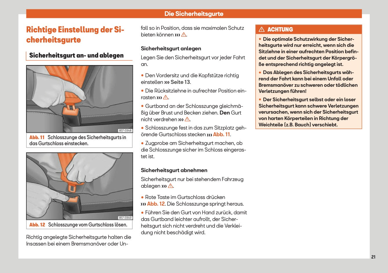 2020 Seat Leon Owner's Manual | German