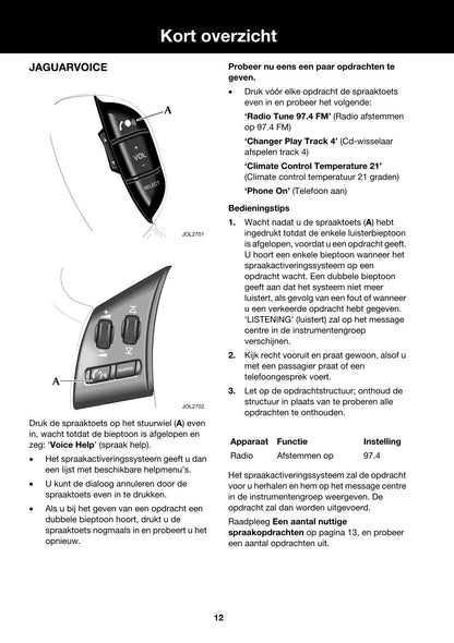 Jaguar XK Handboek Autotelefoon 2004