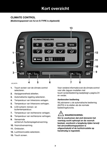 Jaguar XK Handboek Autotelefoon 2004