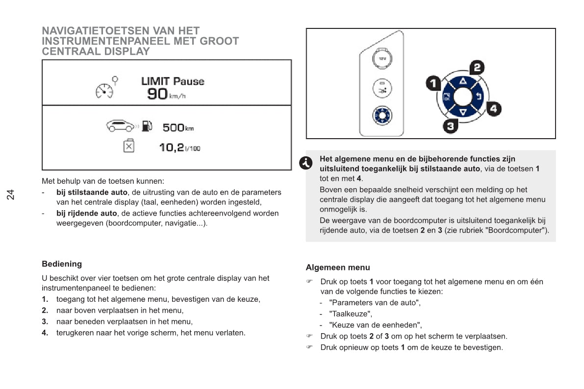 2013-2015 Peugeot RCZ Owner's Manual | Dutch