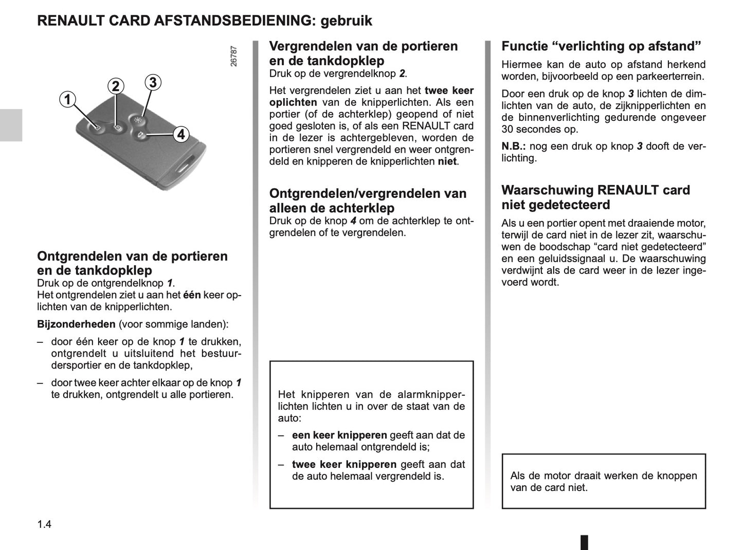 2009-2010 Renault Laguna Owner's Manual | Dutch