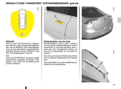 2009-2010 Renault Laguna Owner's Manual | Dutch