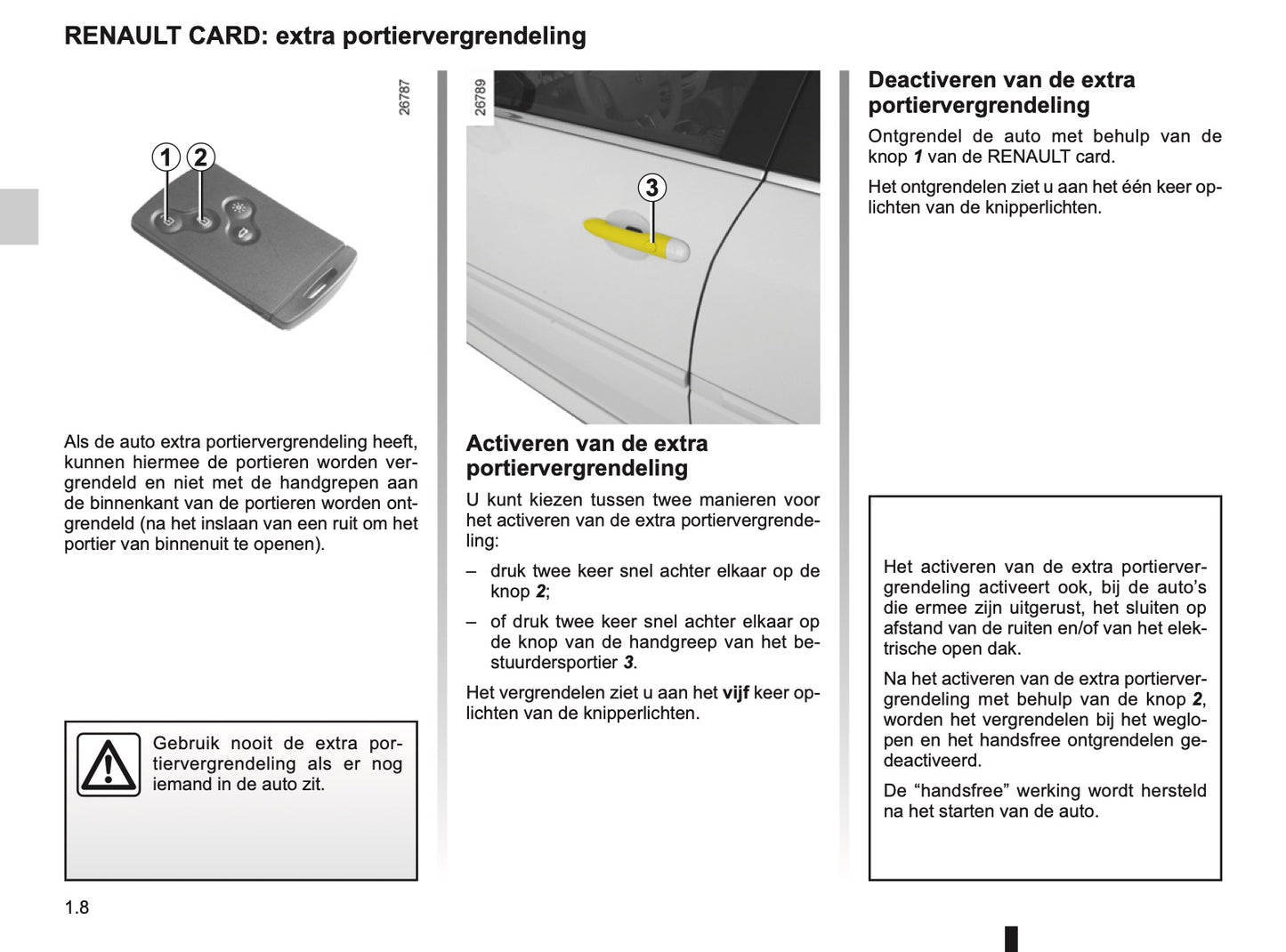 2009-2010 Renault Laguna Owner's Manual | Dutch