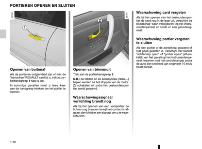 2009-2010 Renault Laguna Owner's Manual | Dutch