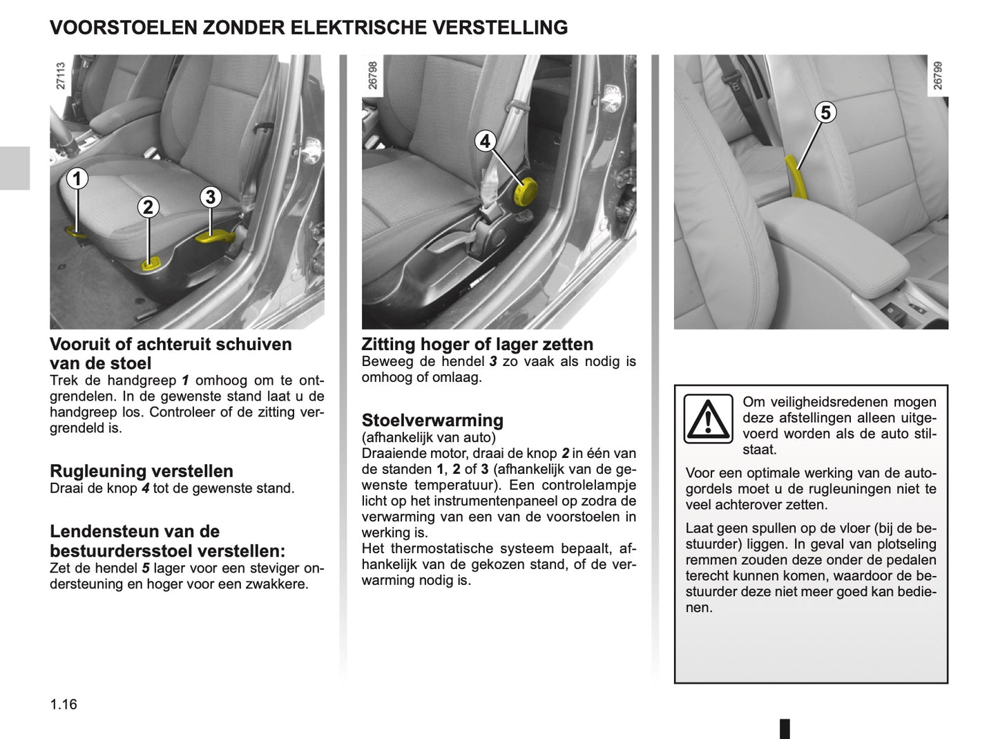 2009-2010 Renault Laguna Owner's Manual | Dutch