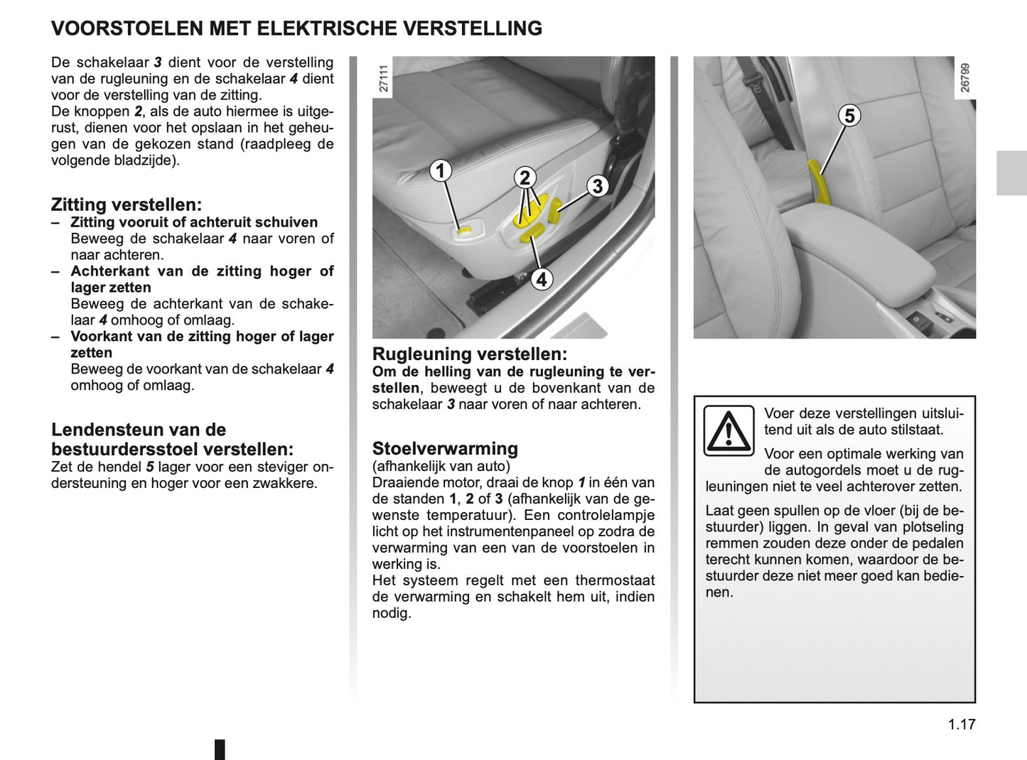 2009-2010 Renault Laguna Owner's Manual | Dutch